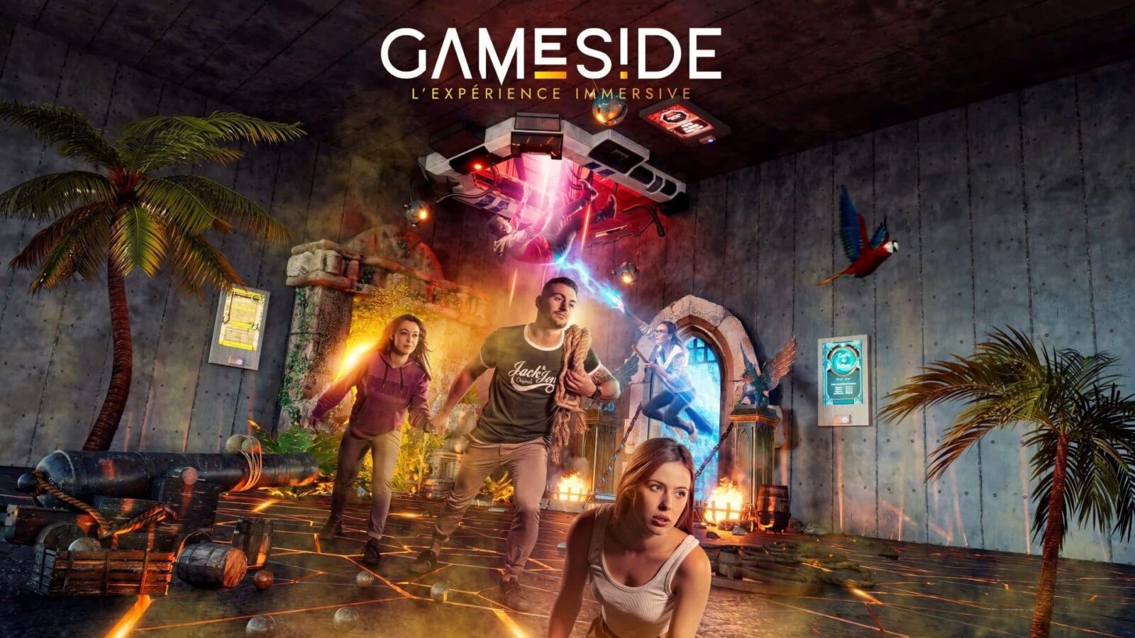 Aventure immersive type escape game fantastique